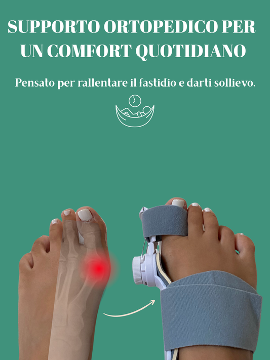 I migliori supporti ortopedici per l’alluce valgo