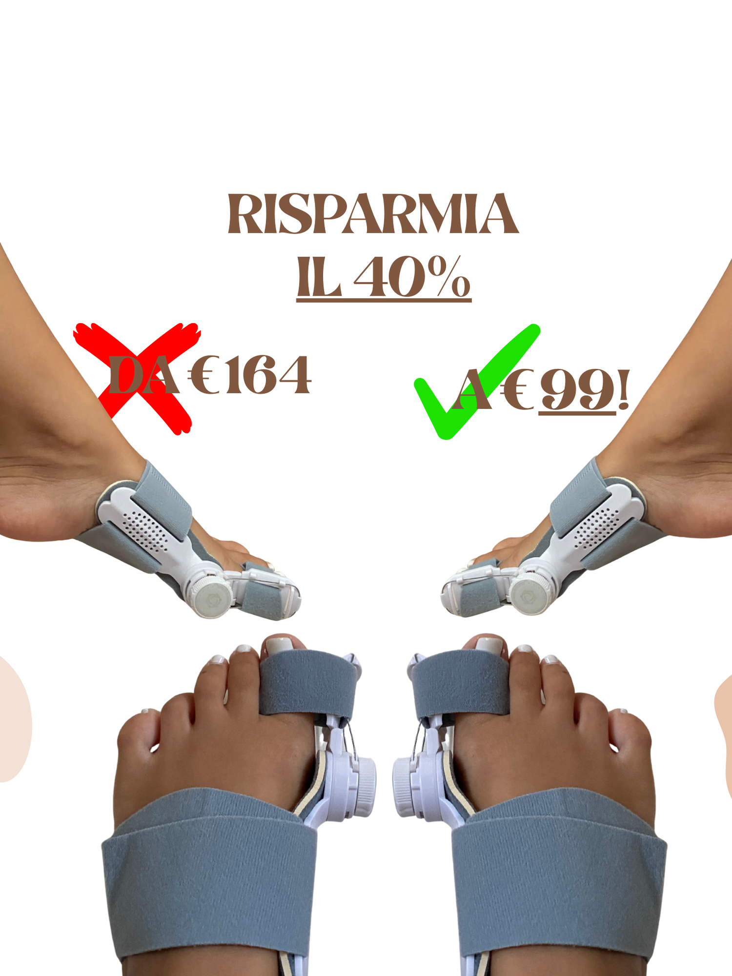 PACCHETTO RISPARMIO-4 HAPPY FEET CORRECTOR