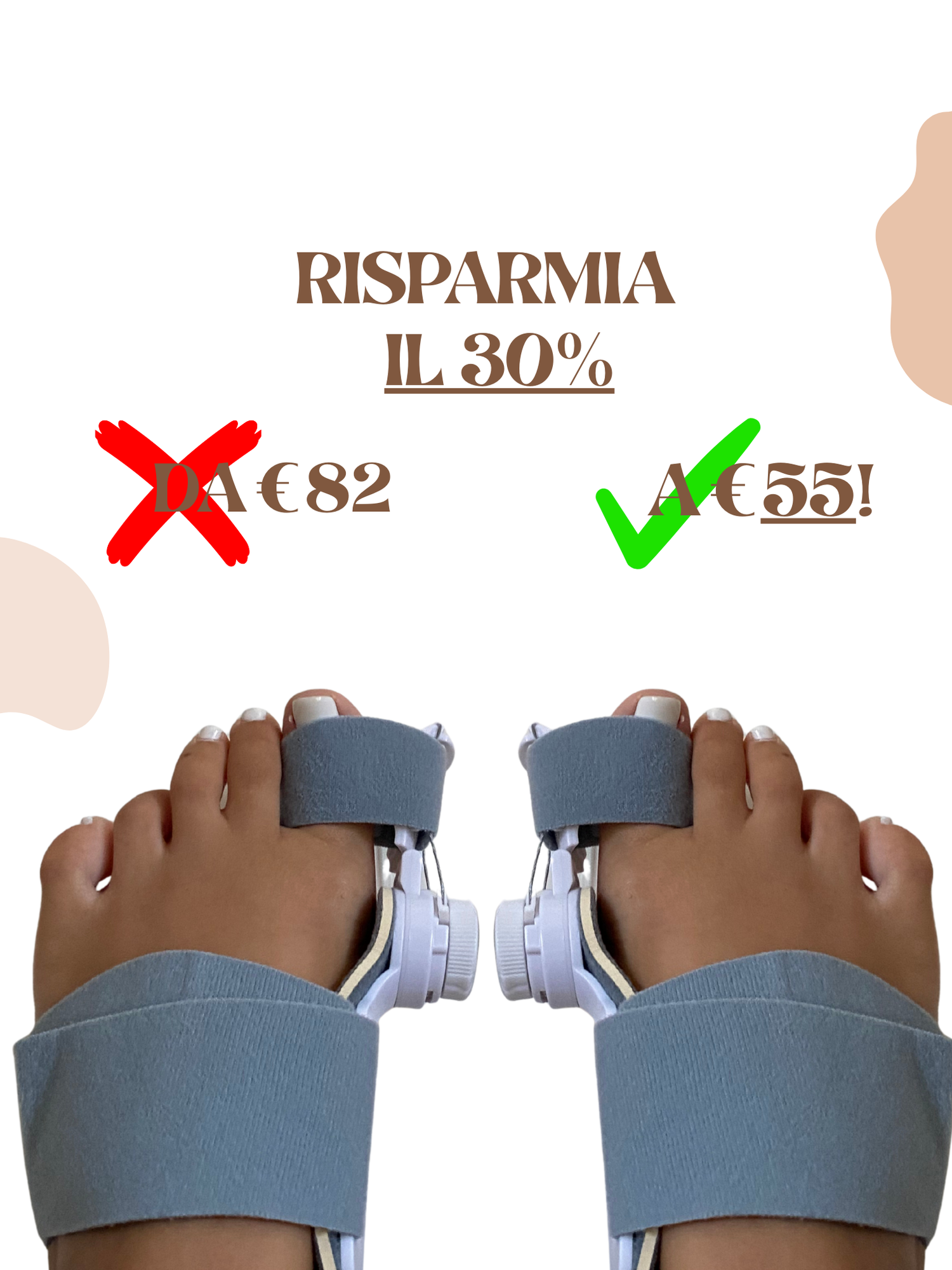 COPPIA HAPPY FEET CORRECTOR